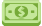 Cash payment icon